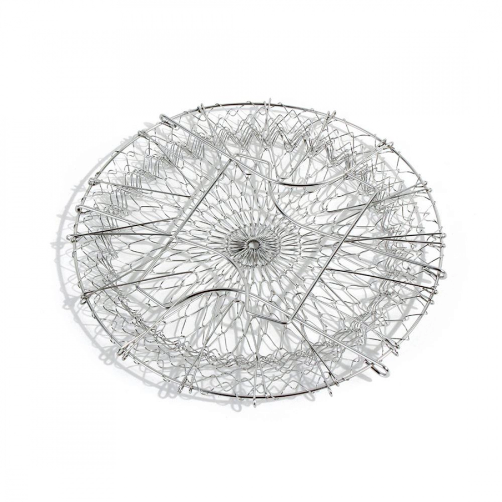 Generic Foldable Strainer Chef Basket (Color: Assorted) - Image 2